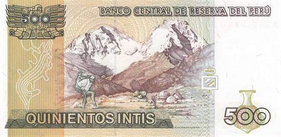 500 Intis 1987